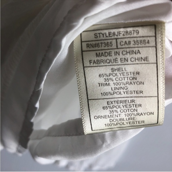 Jack by BB Dakota Navy and White Patterned Dress - Picture 9 of 9